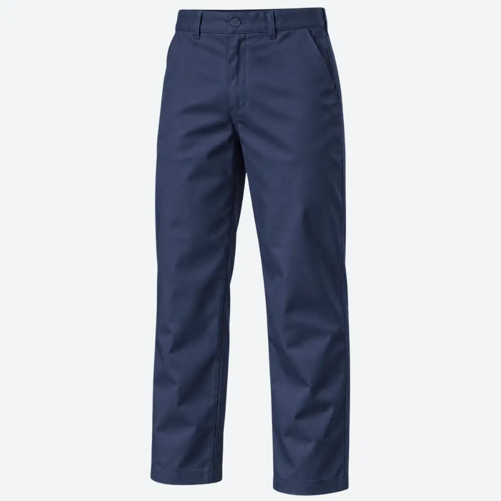 Pantalón industrial de gabardina para caballero - vista frontal